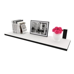 PÓŁKA DIANA 80 CM BIAŁY MAT RANT