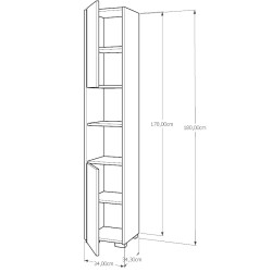 SŁUPEK ŁAZIENKOWY