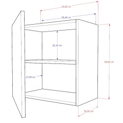 Szafka Karo 1D 60