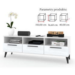 Szafka RTV Hania 3S Skandi
