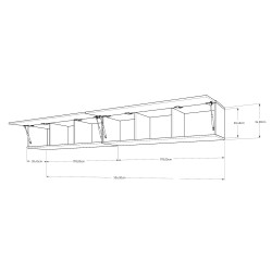 Szafka RTV Simply Duo Up